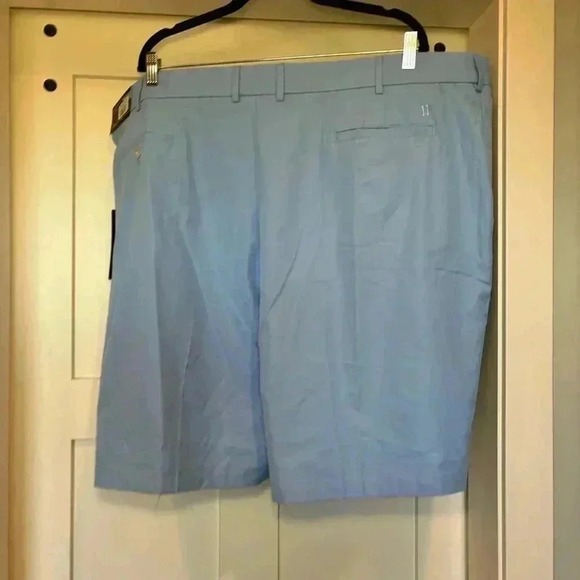 Walter Hagen Perfect 11 Collection Mens Flat Front Shorts W 48" Big & Tall Blue - Picture 6 of 6